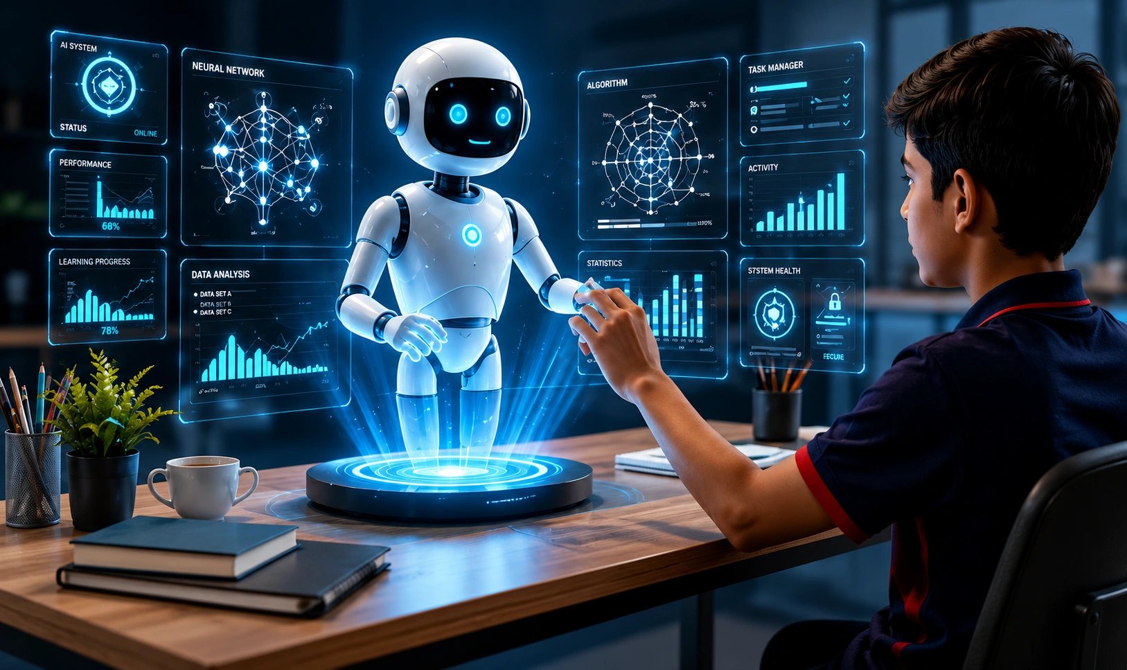 AI educational platform software by Microtree