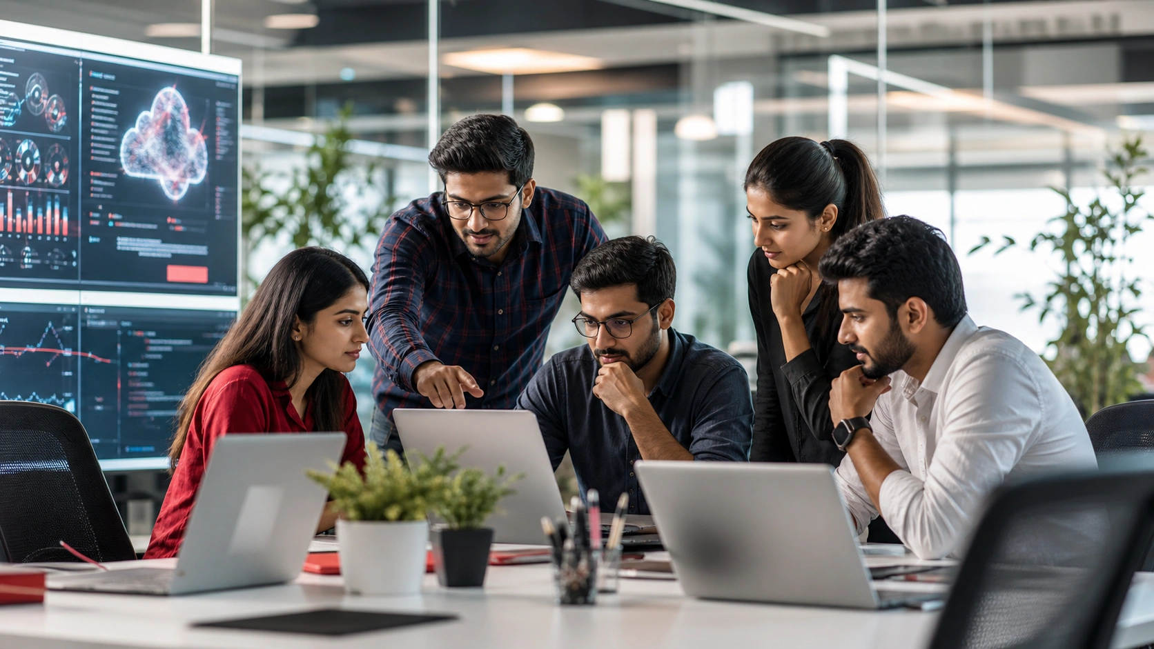 Microtree Tech Solutions AI innovation team concept