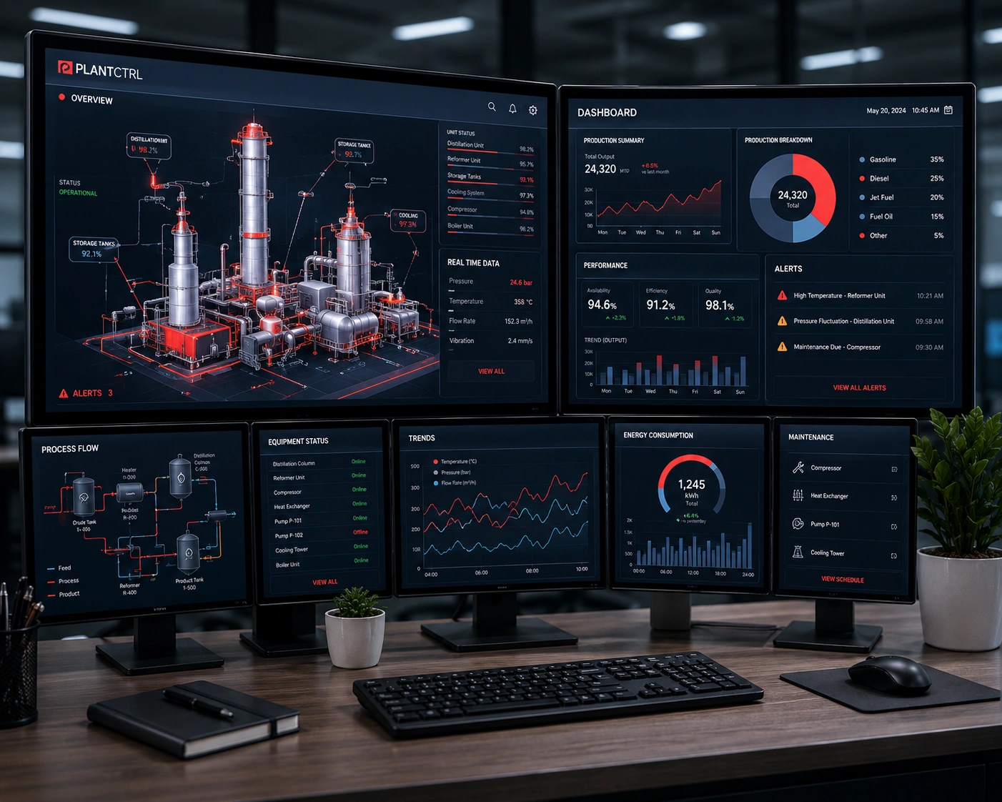 SCADA and energy monitoring systems by Microtree